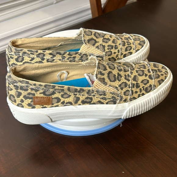 Blowfish Malibu Leopard Print Slip On Sneakers Women’s Size 8 - Picture 11 of 17